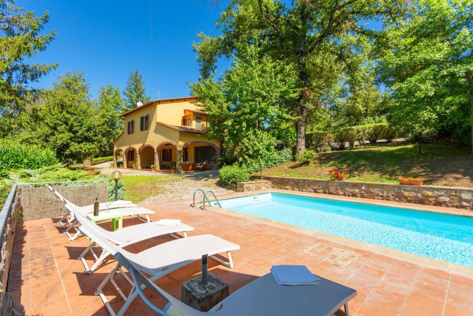 Villa Casa Al Sole Siena Luaran gambar